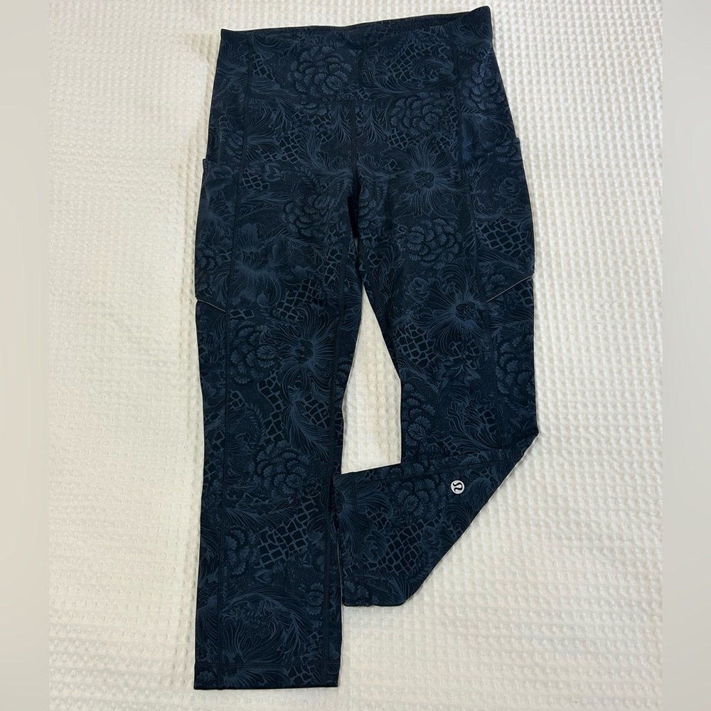 Lululemon Wunder Train High-Rise Crop with Pockets 21”